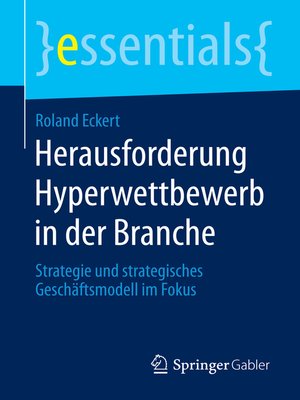 cover image of Herausforderung Hyperwettbewerb in der Branche
